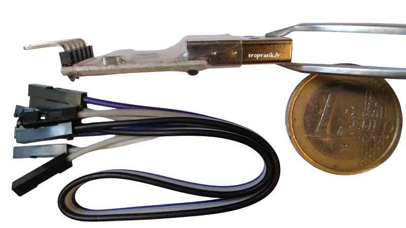 Convertisseur USB-TTL CP2102 vue de coté