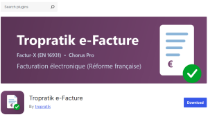 Lire la suite à propos de l’article Tropratik e-Facture pour WooCommerce